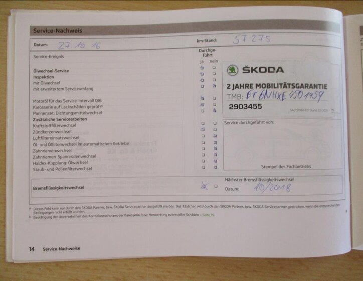 Škoda Rapid Hatchback 1,4 l 90 kw