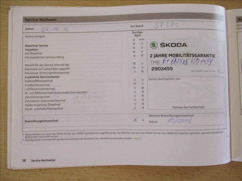 Škoda Rapid Hatchback 1,4 l 90 kw