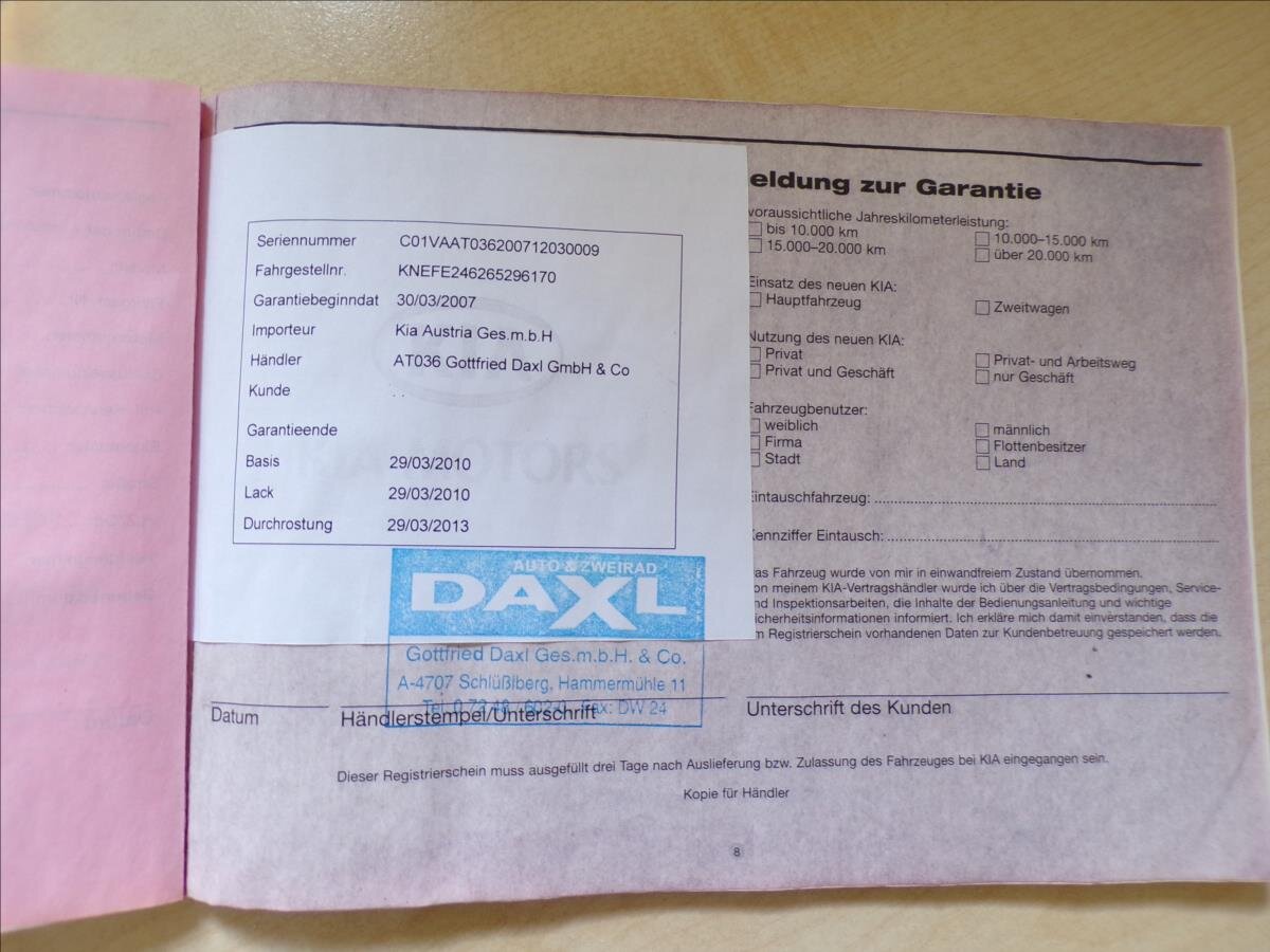 KIA Cerato Kombi 1,6 l 84 kw