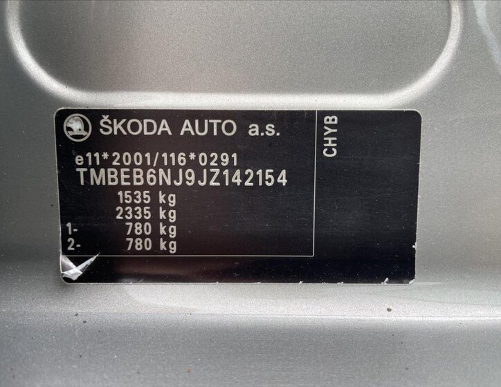 Škoda Fabia Hatchback 999,0 55 kw