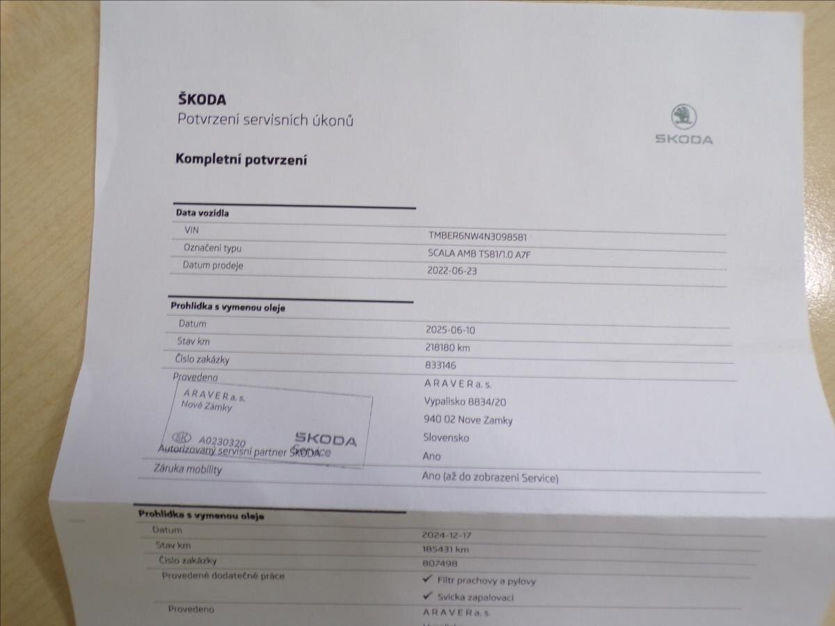 Škoda Scala Hatchback 999,0 81 kw