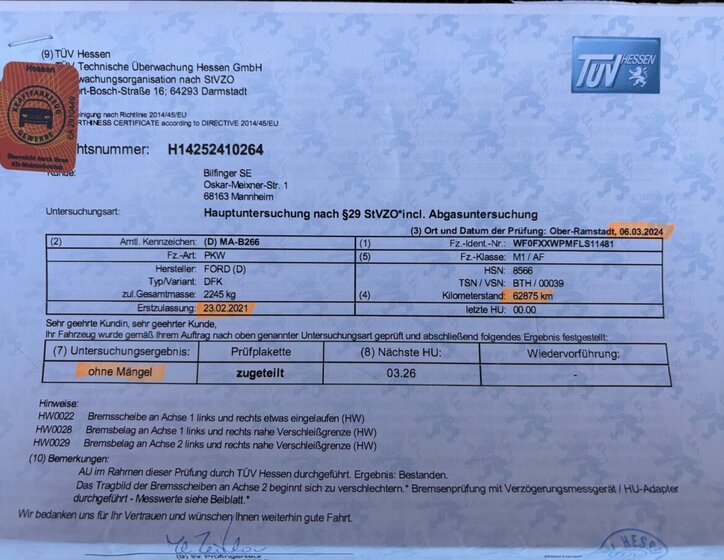 Ford Kuga Kombi 2,0 l 140 kw