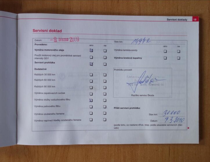 Škoda Octavia Kombi 1,6 l 75 kw