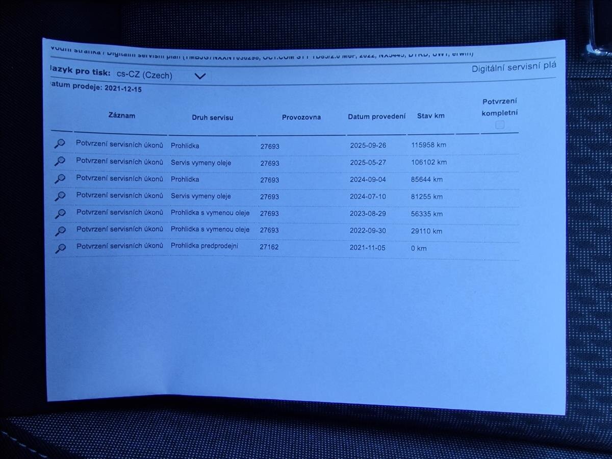 Škoda Octavia Kombi 2,0 l 85 kw