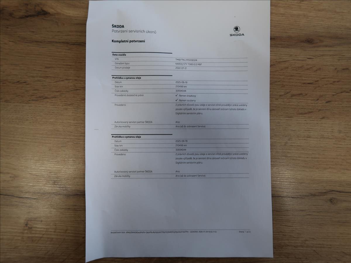 Škoda Karoq SUV 2,0 l 85 kw