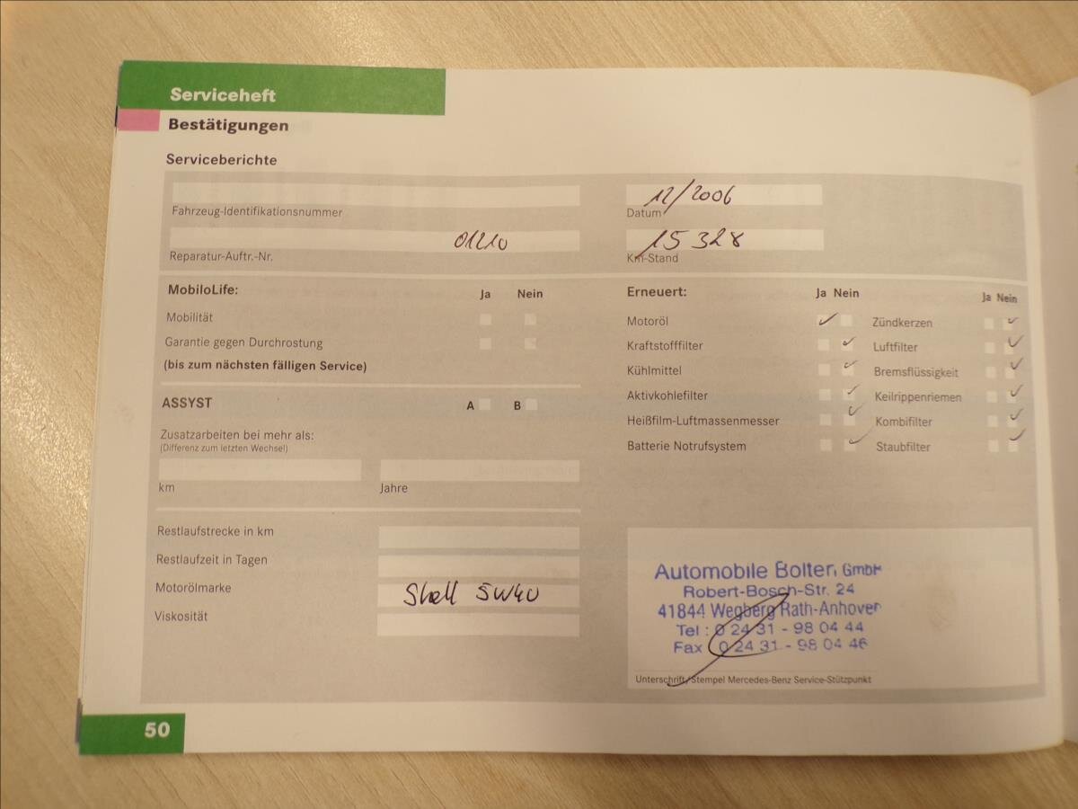 Mercedes-Benz Třídy A Kombi 1,6 l 60 kw