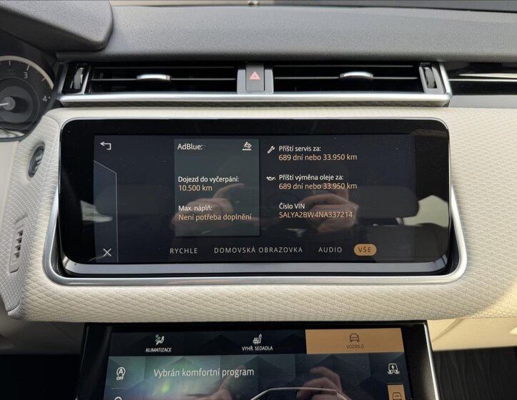 Land Rover Range Rover Velar SUV / Terénní 3,0 l 221 kw