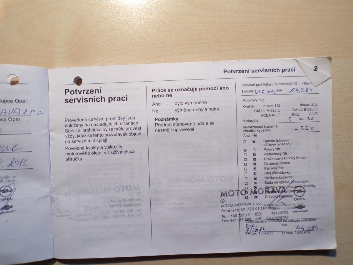 Opel Meriva Kombi 1,4 l 74 kw