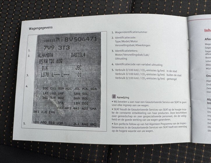 Seat Alhambra Kombi 1,9 l 85 kw