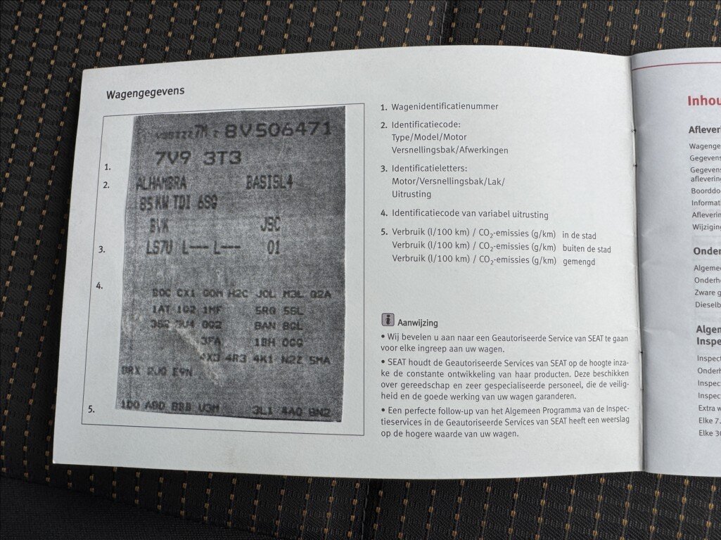 Seat Alhambra Kombi 1,9 l 85 kw