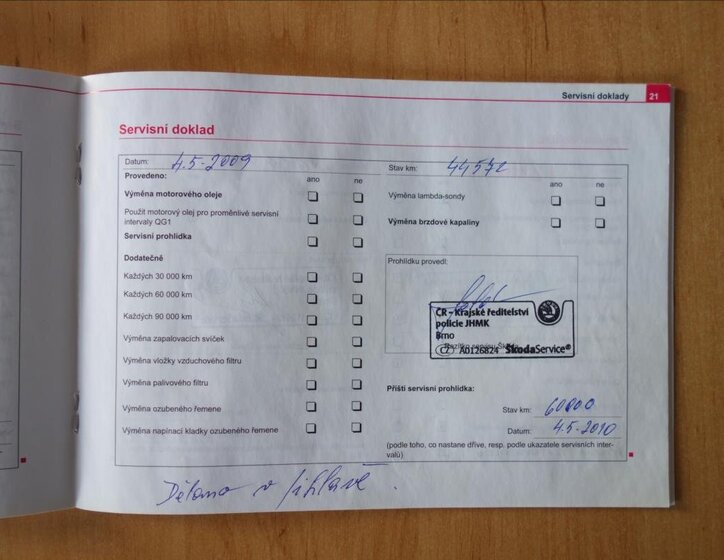 Škoda Octavia Kombi 1,6 l 75 kw