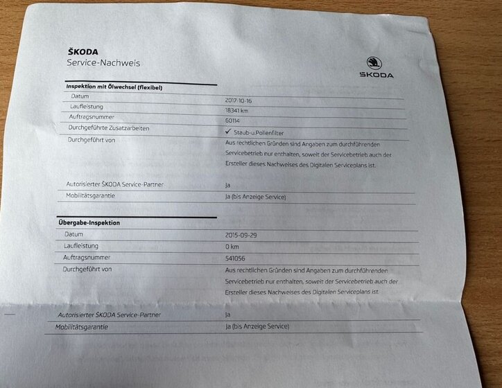 Škoda Octavia Kombi 1,4 l 110 kw