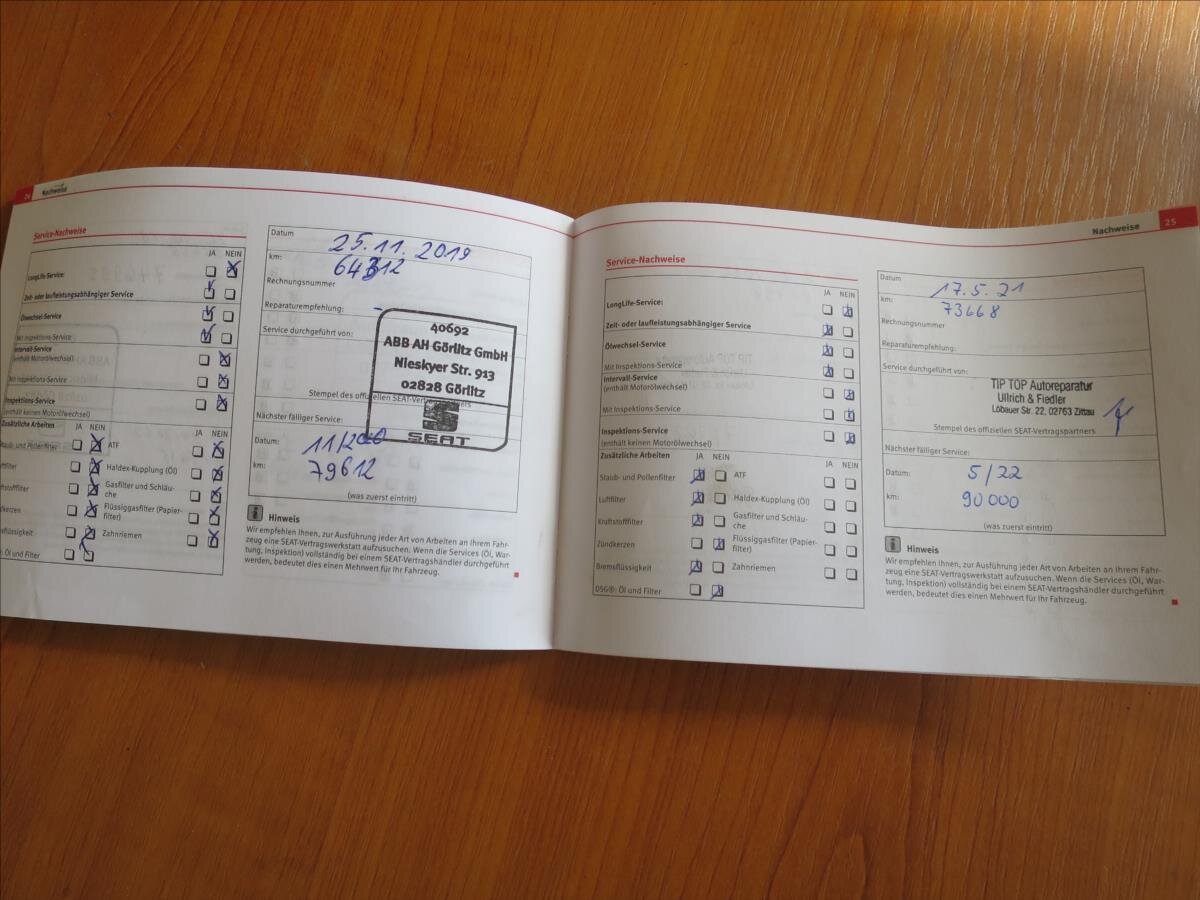 Seat Ibiza Kombi 1,4 l 63 kw