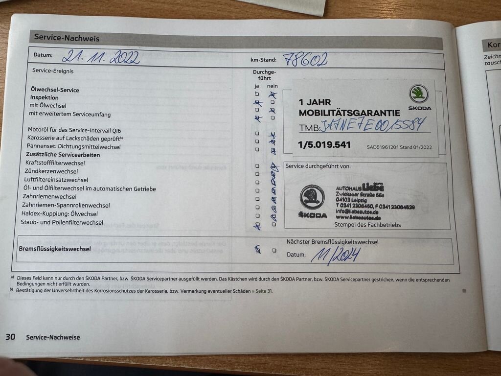 Škoda Octavia Kombi 1,2 l 63 kw