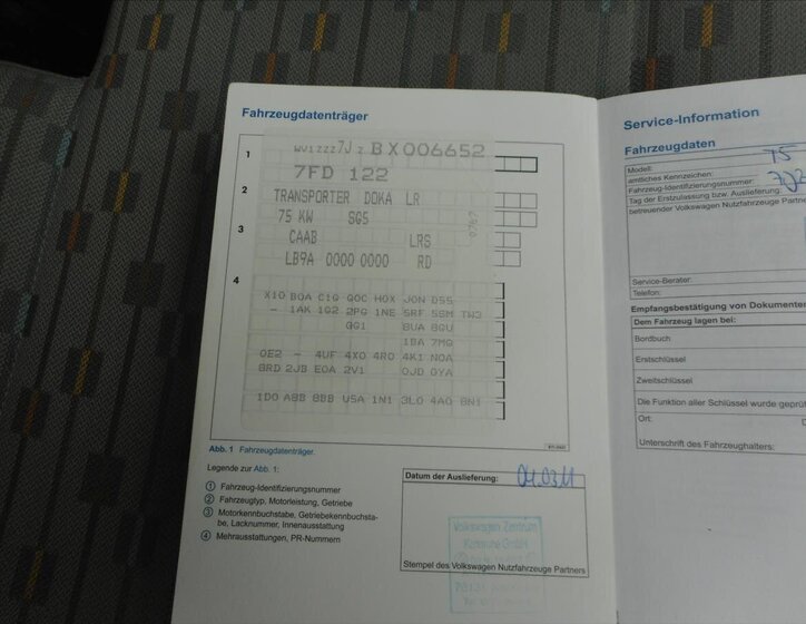 Volkswagen Transporter Valník 2,0 l 75 kw