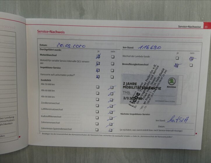 Škoda Octavia Kombi 1,4 l 90 kw