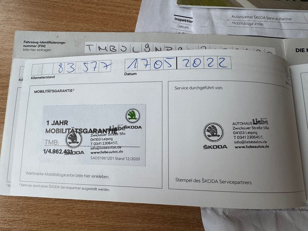 Škoda Superb Kombi 1,8 l 132 kw