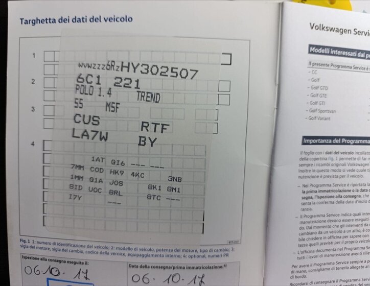 Volkswagen Polo Hatchback 1,4 l 55 kw