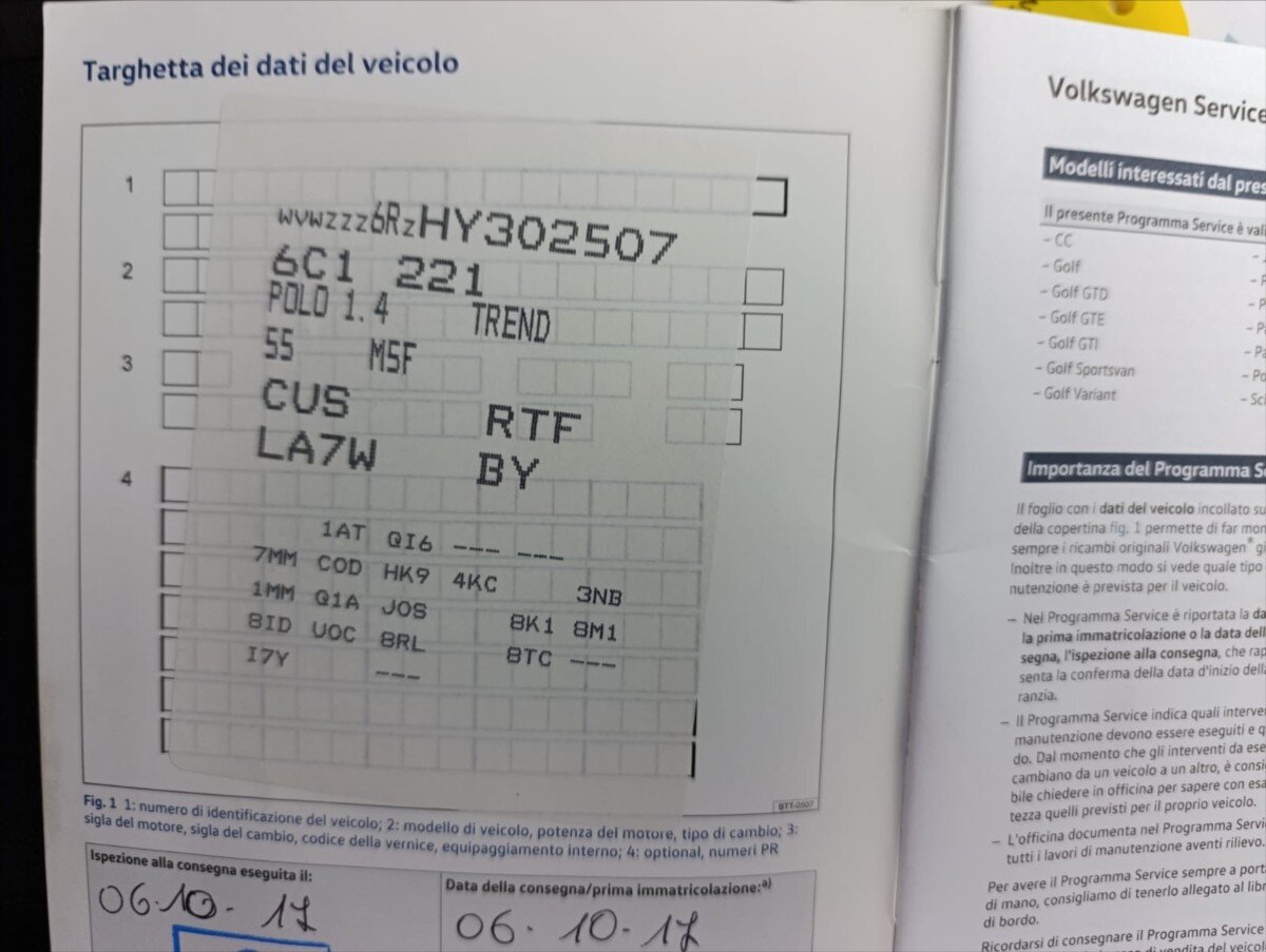 Volkswagen Polo Hatchback 1,4 l 55 kw