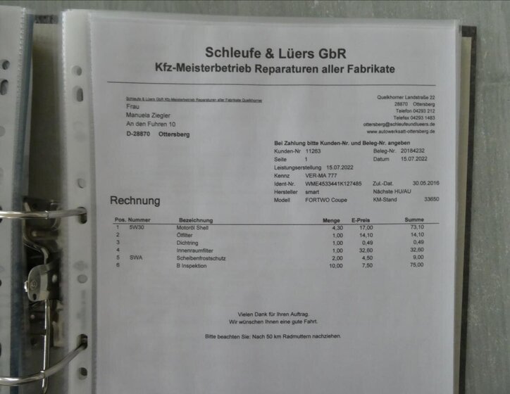Smart Fortwo Hatchback 898,0 66 kw
