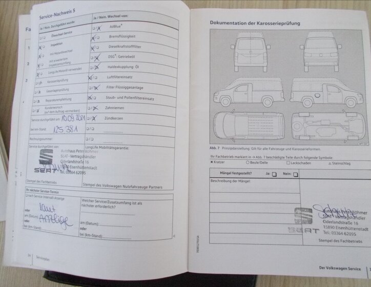 Volkswagen Caravelle MPV 2,0 l 110 kw