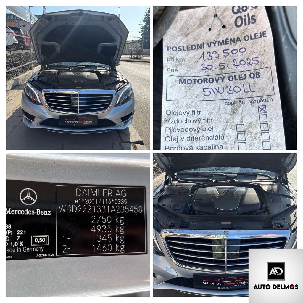 Mercedes-Benz Třídy S Sedan / Limuzína 3,0 l 190 kw