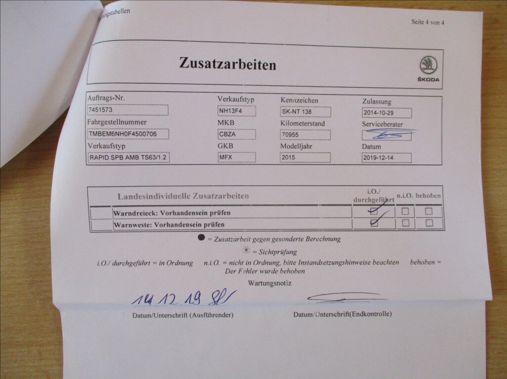 Škoda Rapid Hatchback 1,2 l 63 kw