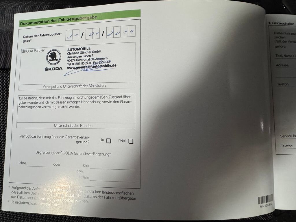 Škoda Kodiaq SUV 2,0 l 176 kw