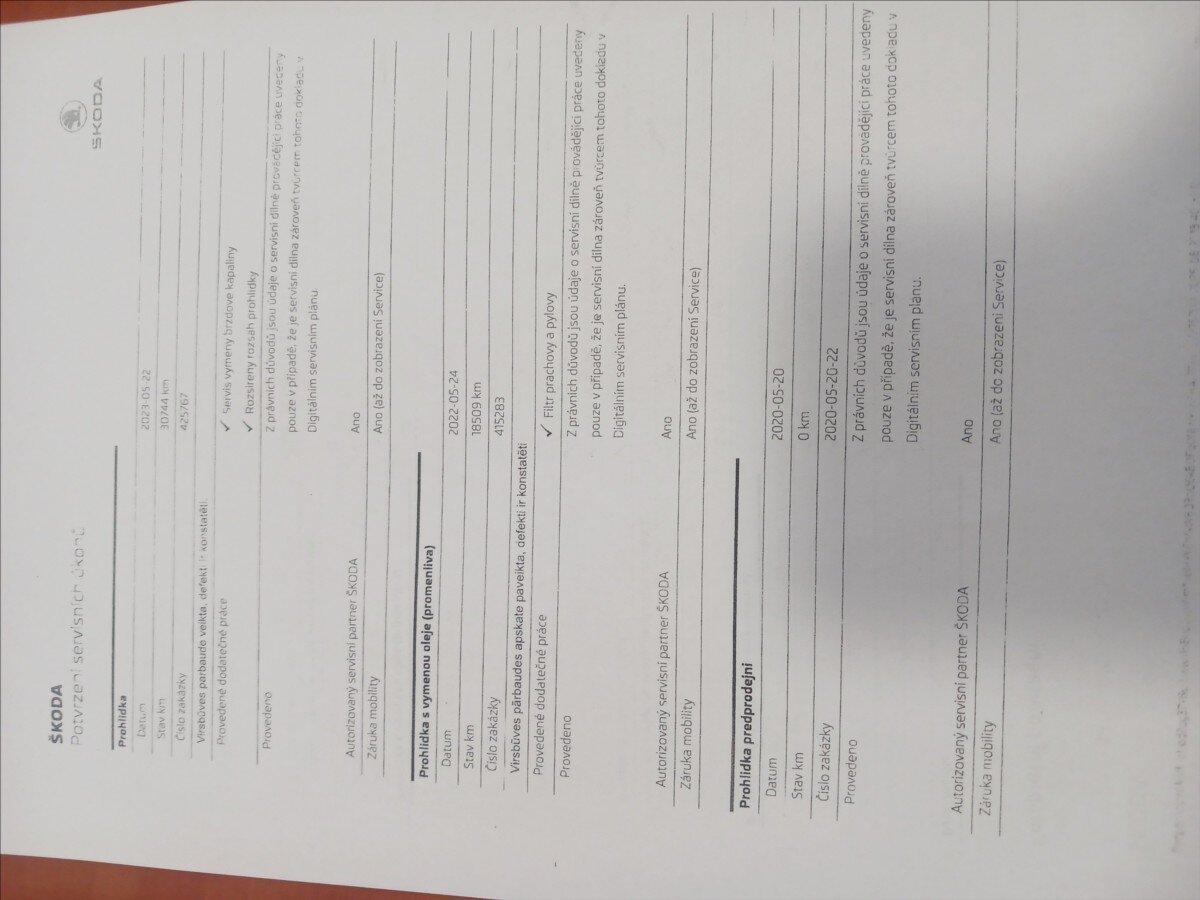 Škoda Scala Hatchback 1,6 l 85 kw