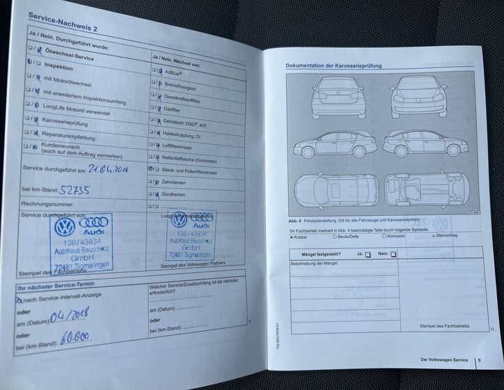 Volkswagen Touran MPV 1,6 l 77 kw