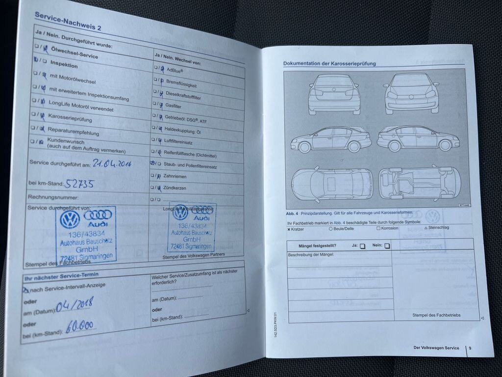 Volkswagen Touran MPV 1,6 l 77 kw