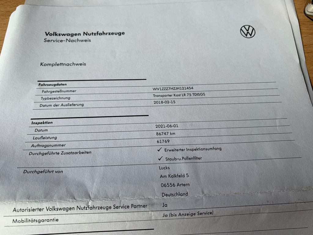 Volkswagen Transporter