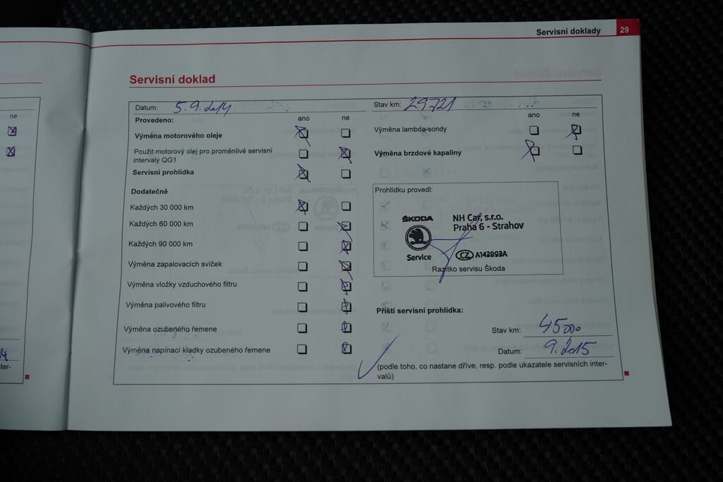 Škoda Fabia Sedan / Limuzína 1,2 l 47 kw