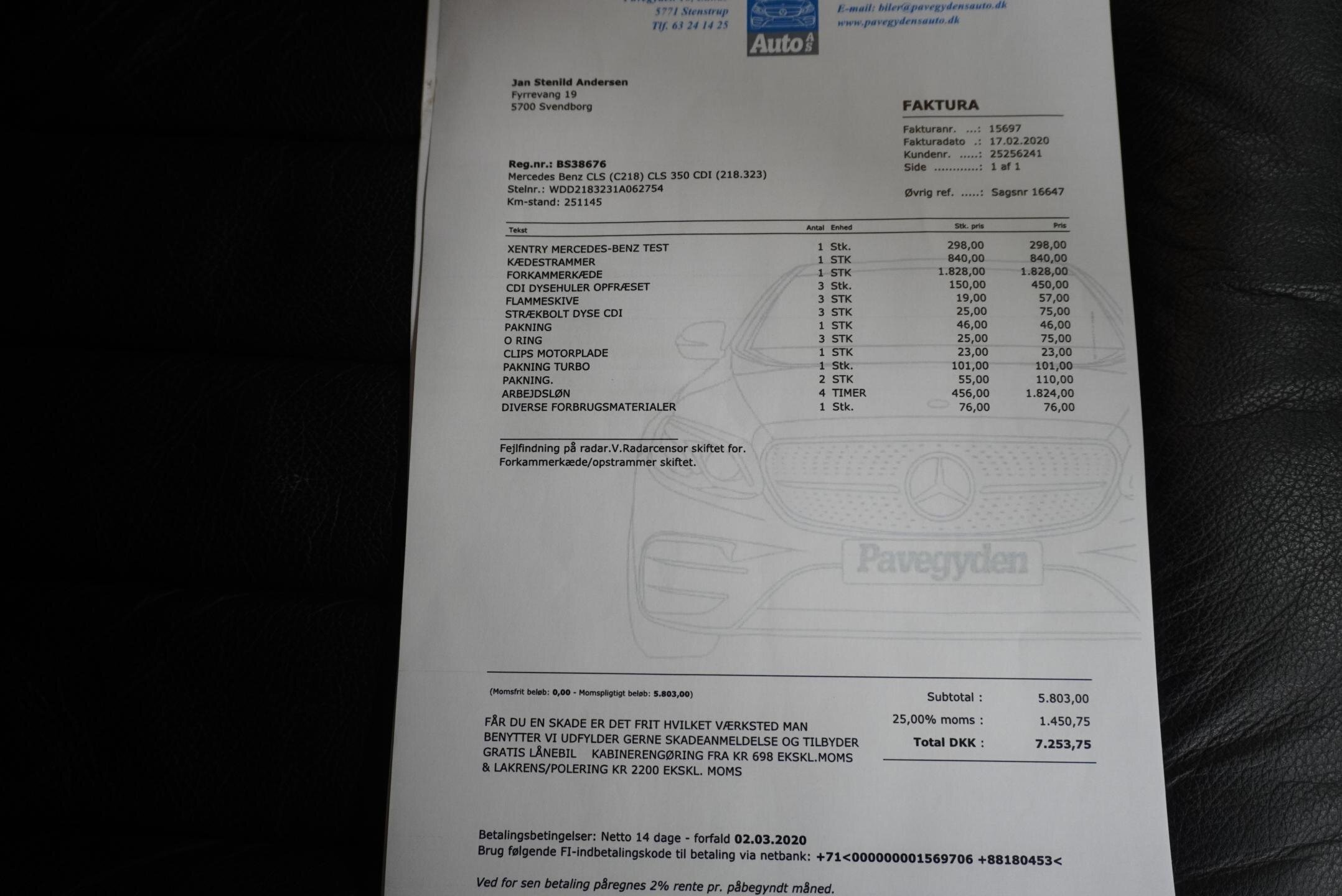 Mercedes-Benz CLS Sedan 3,0 l 195 kw