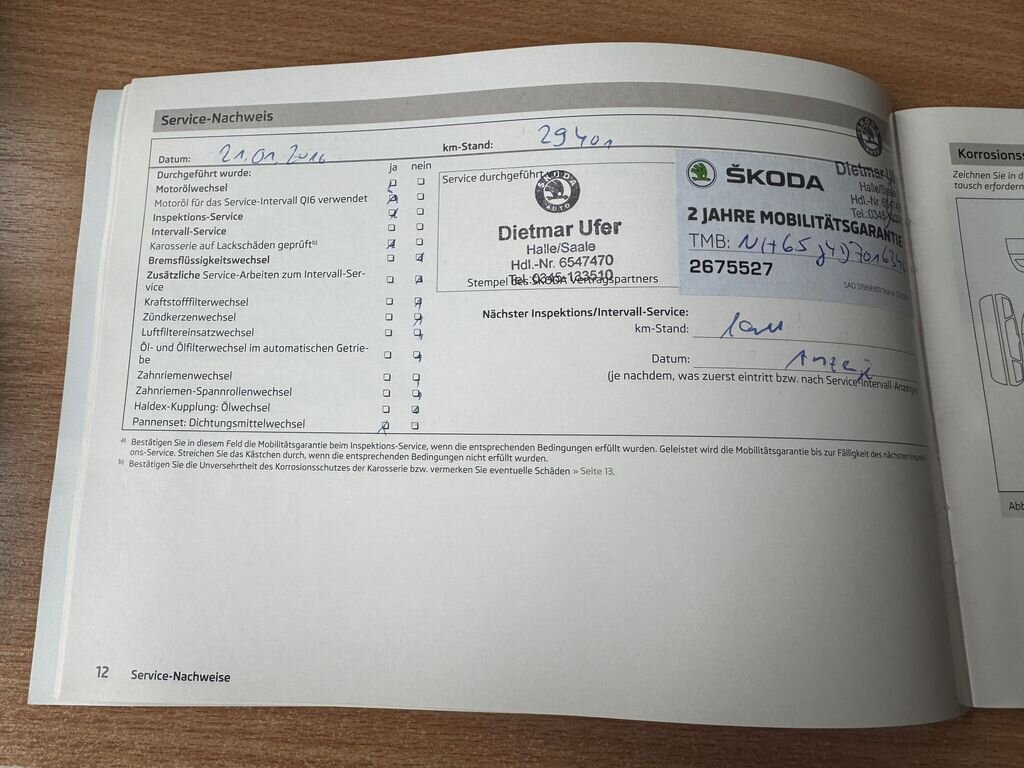 Škoda Roomster MPV 1,2 l 51 kw