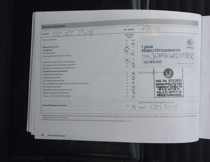 Škoda Octavia Kombi 2,0 l 135 kw