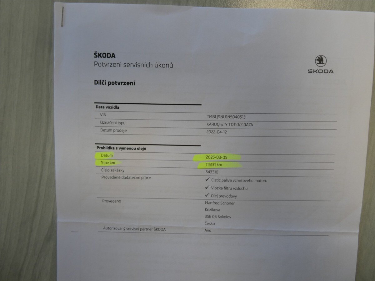 Škoda Karoq SUV 2,0 l 110 kw