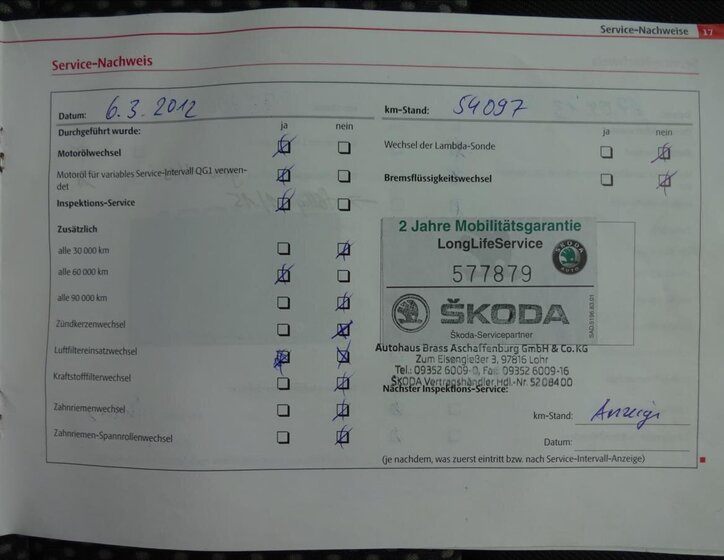 Škoda Octavia Kombi 1,8 l 118 kw