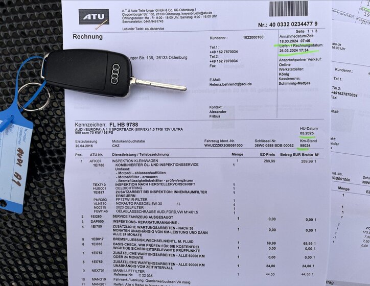 Audi A1 Hatchback 70,0 70 kw