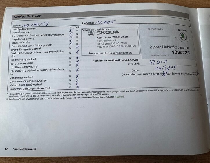 Škoda Octavia Kombi 1,4 l 90 kw