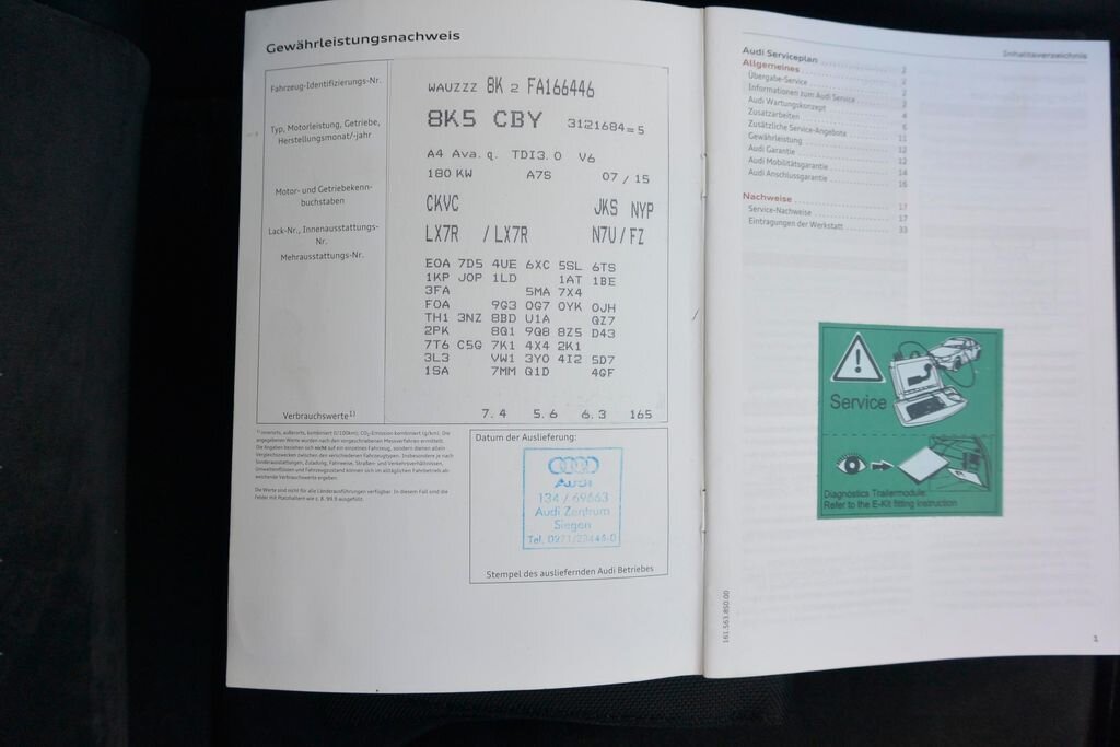 Audi A4 Kombi 3,0 l 180 kw