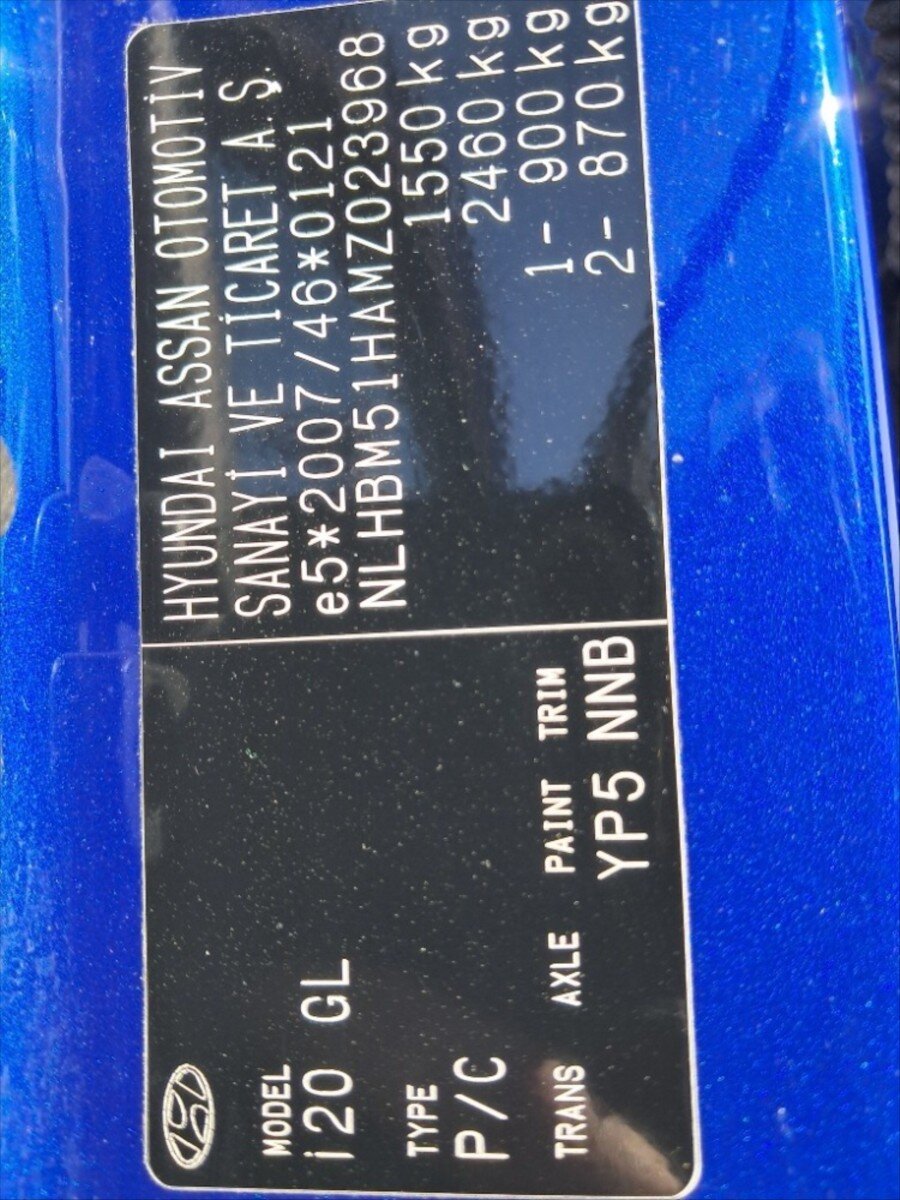 Hyundai i20 Hatchback 0,0 62 kw