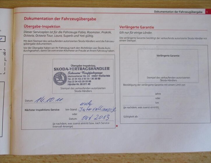 Škoda Fabia Kombi 1,2 l 63 kw