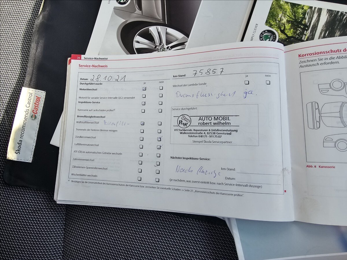 Škoda Fabia Kombi 1,2 l 63 kw