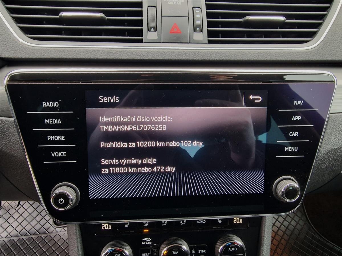 Škoda Superb Sedan 2,0 l 110 kw