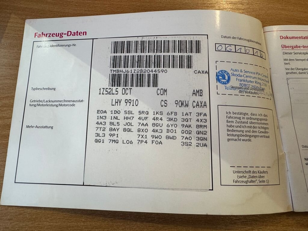 Škoda Octavia Kombi 1,4 l 90 kw