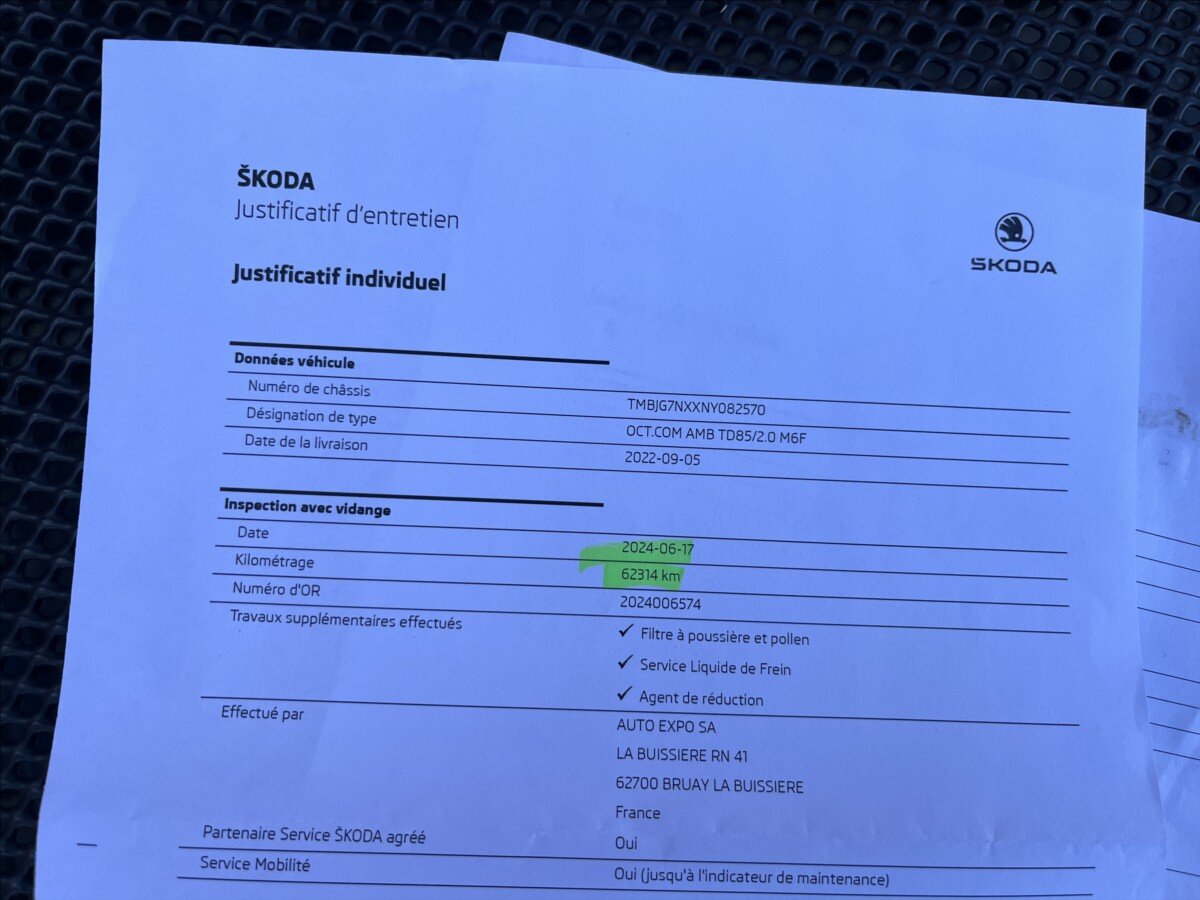 Škoda Octavia Kombi 2,0 l 85 kw