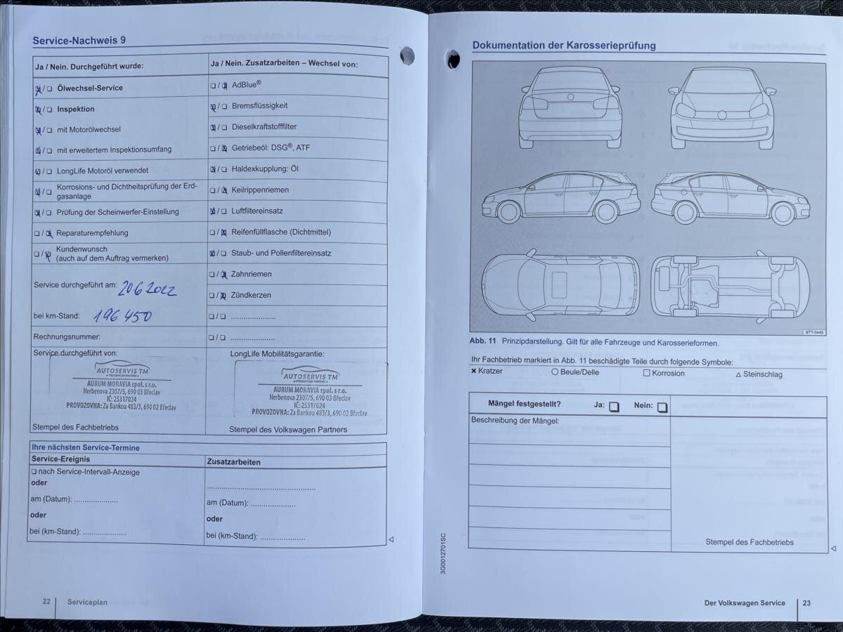 Volkswagen Passat Kombi 2,0 l 110 kw