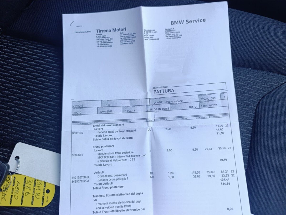 BMW Řada 3 Liftback 2,0 l 105 kw