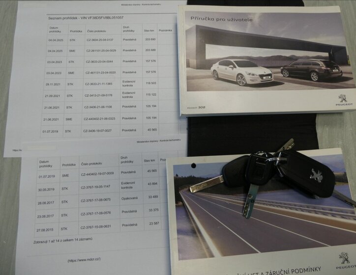 Peugeot 508 Sedan / Limuzína 1,6 l 115 kw